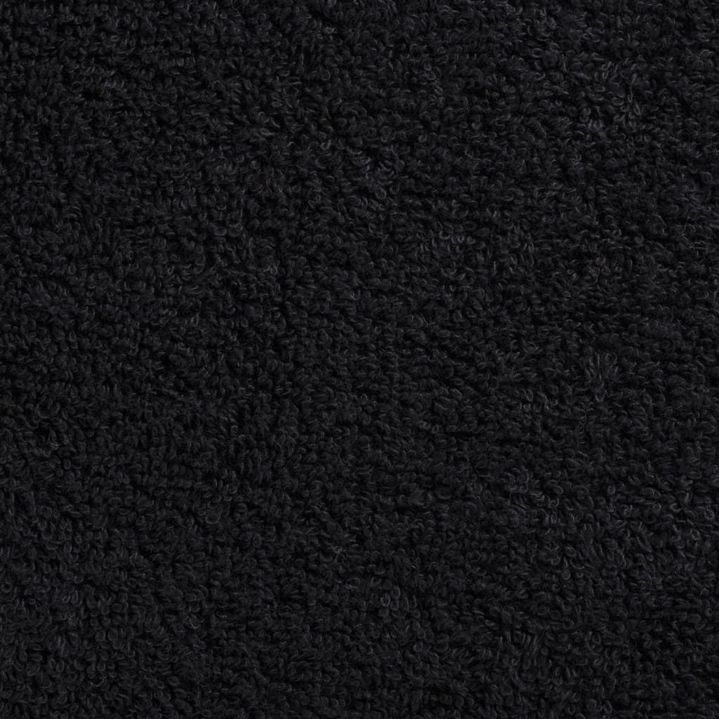 Premium ručnici za pranje SOLUND 4 kom. crni 30x30 cm 600 g/m²