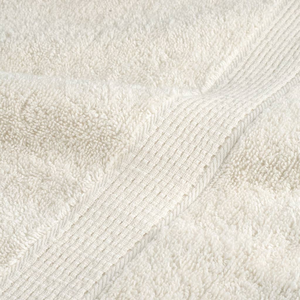 Premium ručnici za ruke SOLUND 4 kom. krem 50x100 cm 600 g/m²