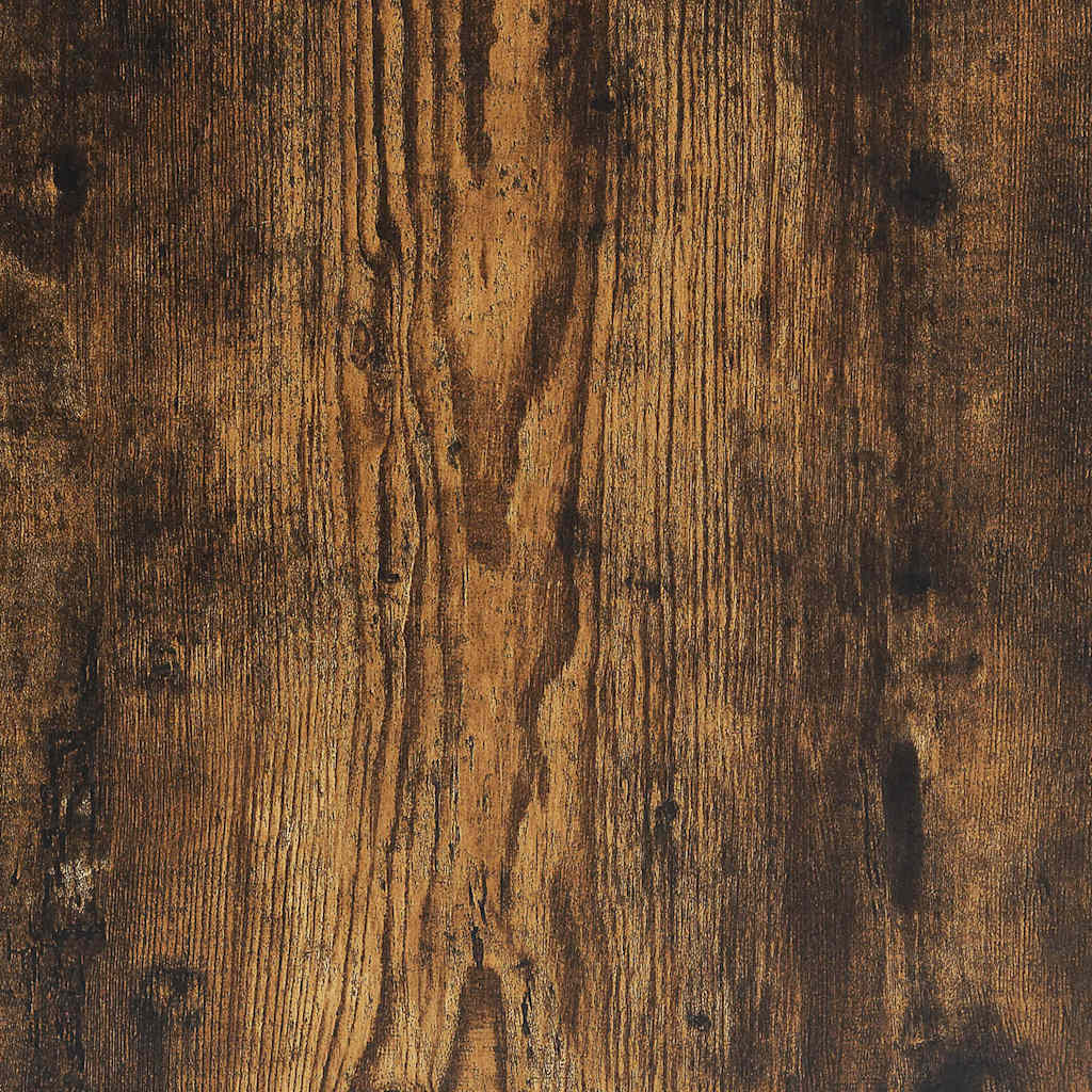 Okvir kreveta s uzglavljem i podnožjem boja hrasta 100 x 200 cm