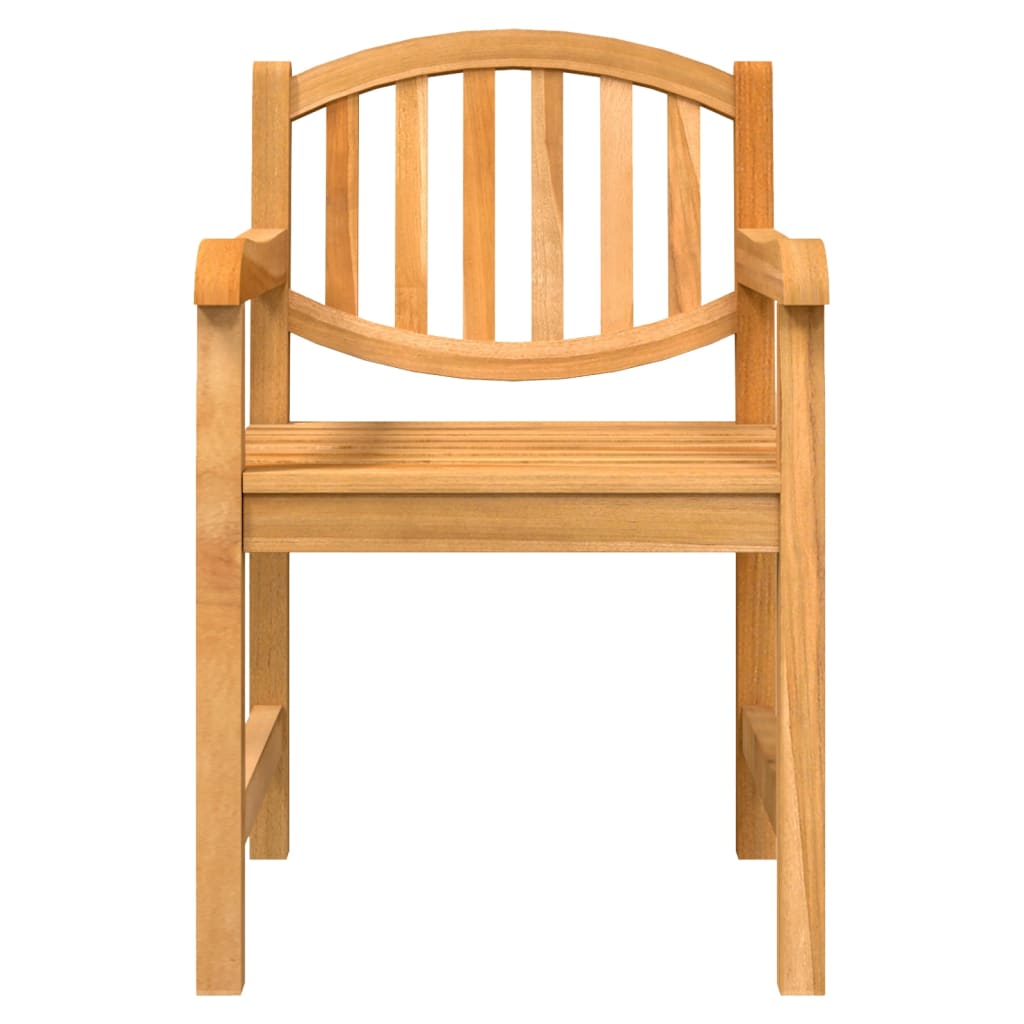 Vrtne stolice 4 kom 58 x 59 x 88 cm od masivne tikovine