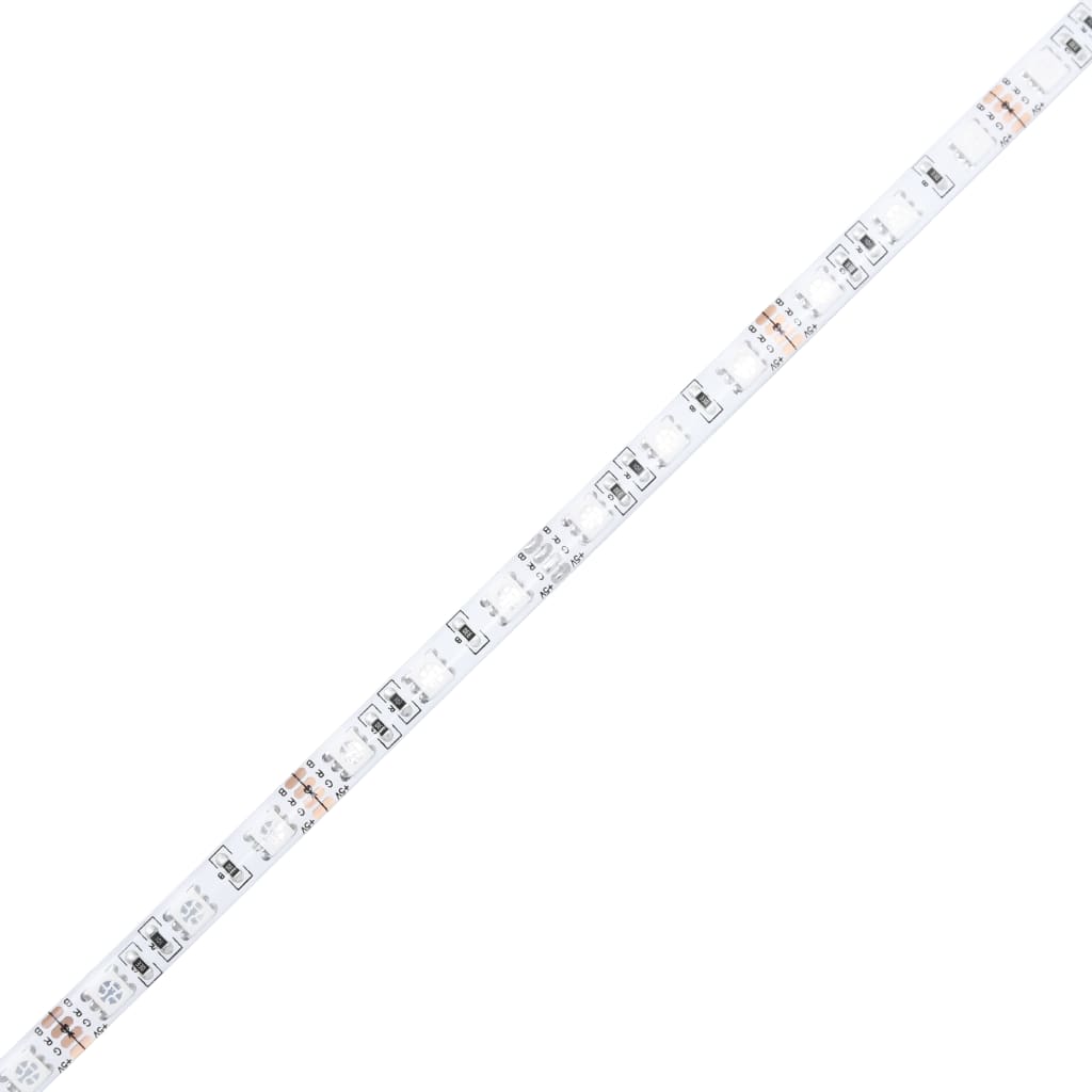 Okvir za krevet s uzglavljem i LED bijeli 180x200 cm