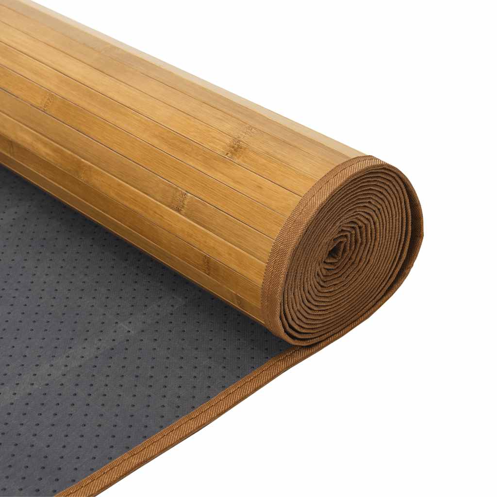 Tepih pravokutni prirodni 60 x 200 cm od bambusa