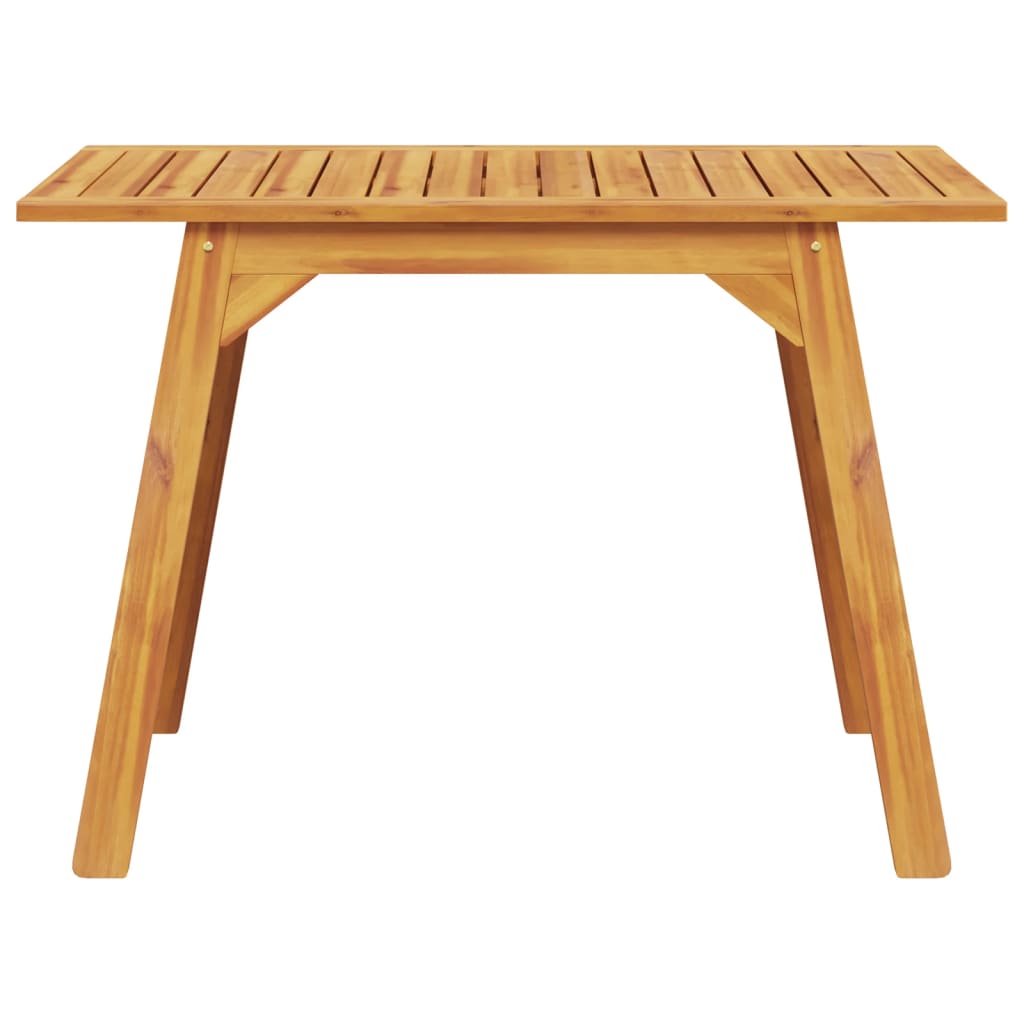Vrtni blagovaonski stol 110 x 56 x 75 cm masivno bagremovo drvo