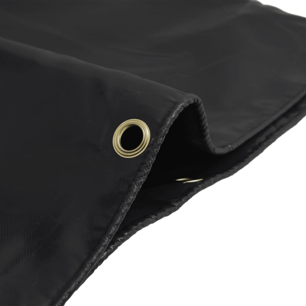 Cerada antracit 3,5 x 5 m 650 g/m²