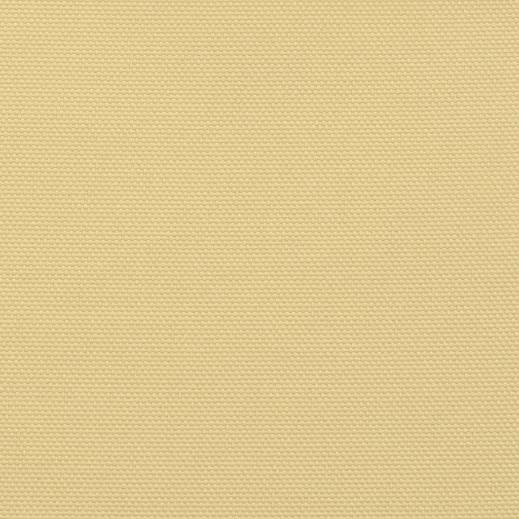 Jedro protiv sunca boje pijeska 3x4x4 m 100 % poliester Oxford