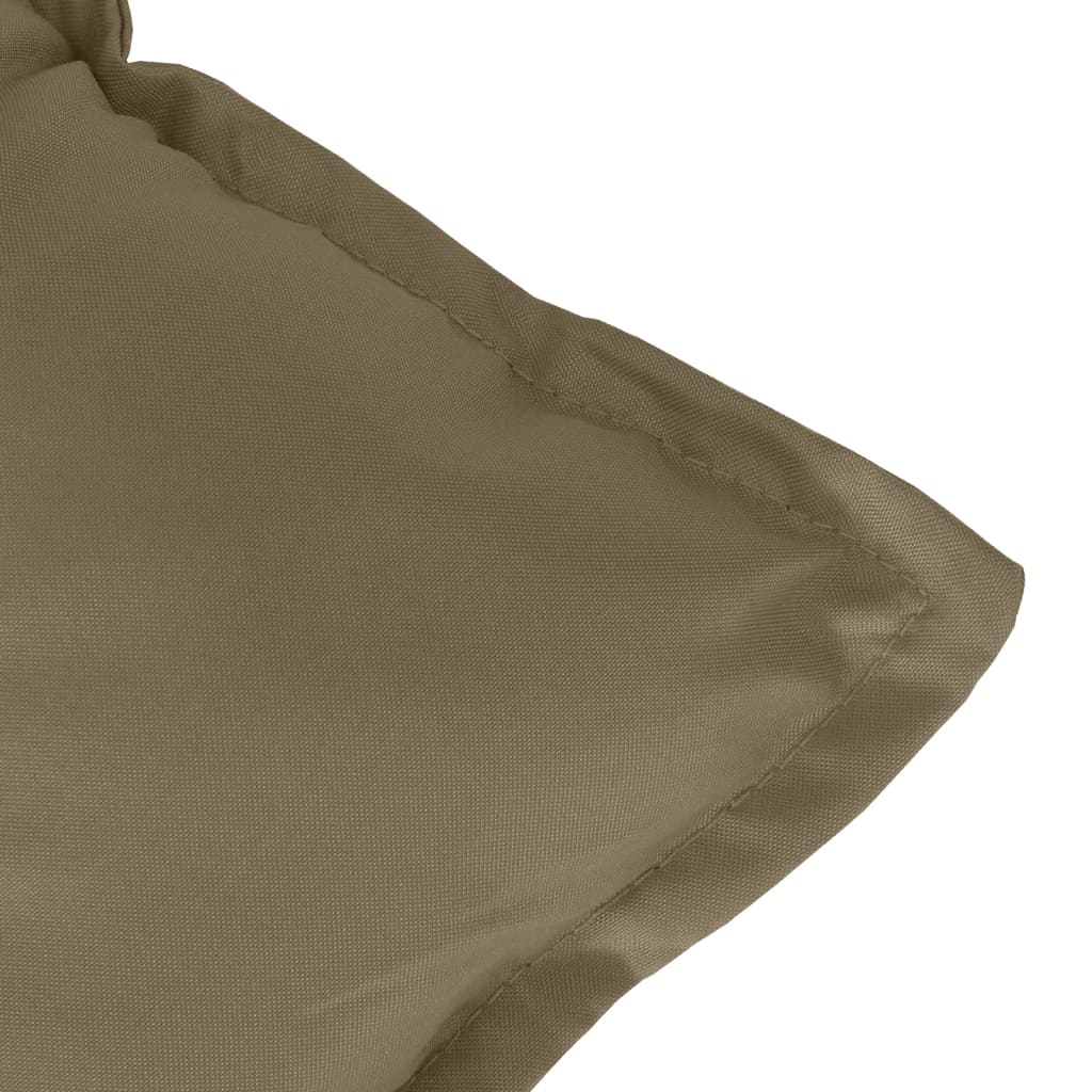 Jastuci za stolice 4 kom prošarano smeđesivi 120x50x7cm tkanina