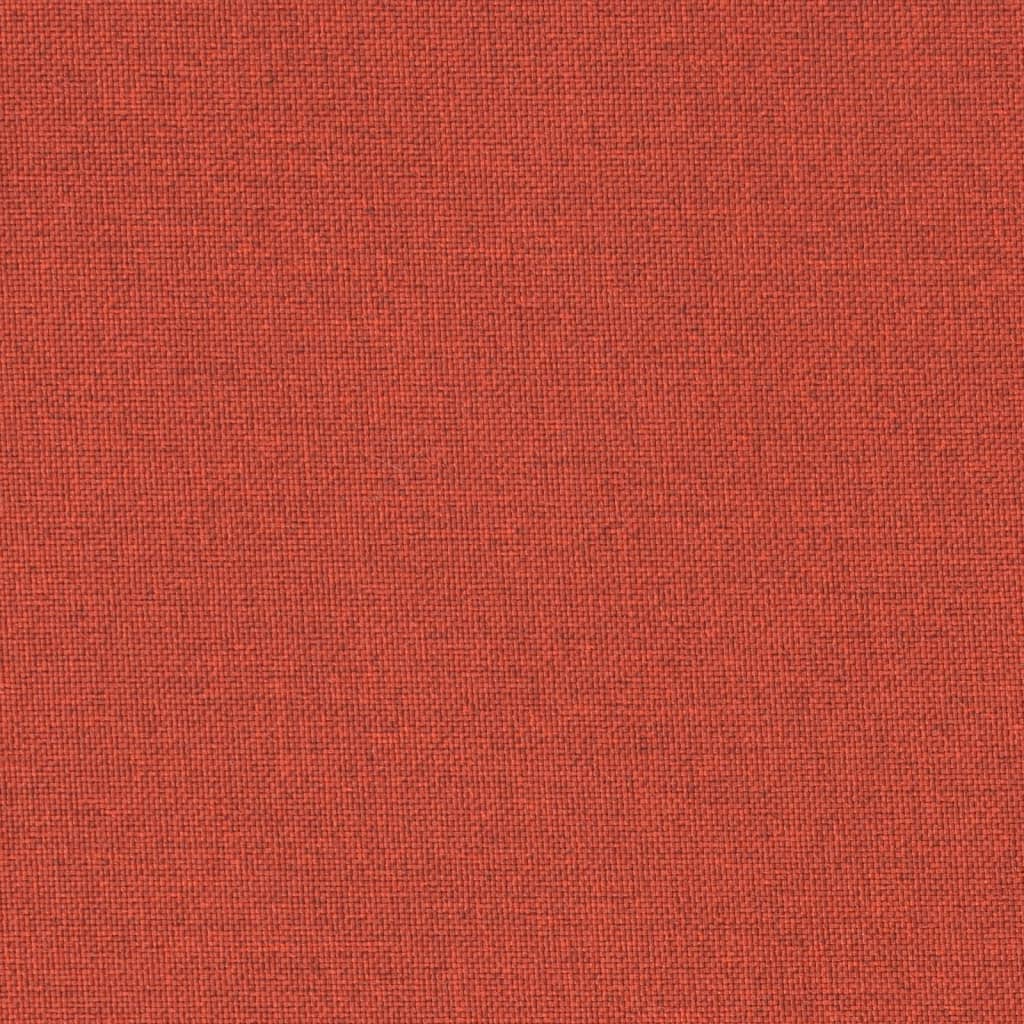 Jastuci za stolice 6 kom prošarano crvena 120x50x4 cm tkanina