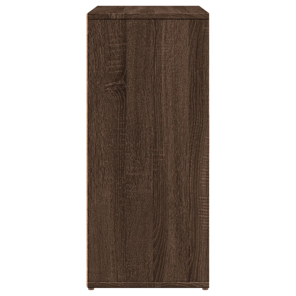 Komoda smeđi hrast 60 x 31 x 70 cm od konstruiranog drva