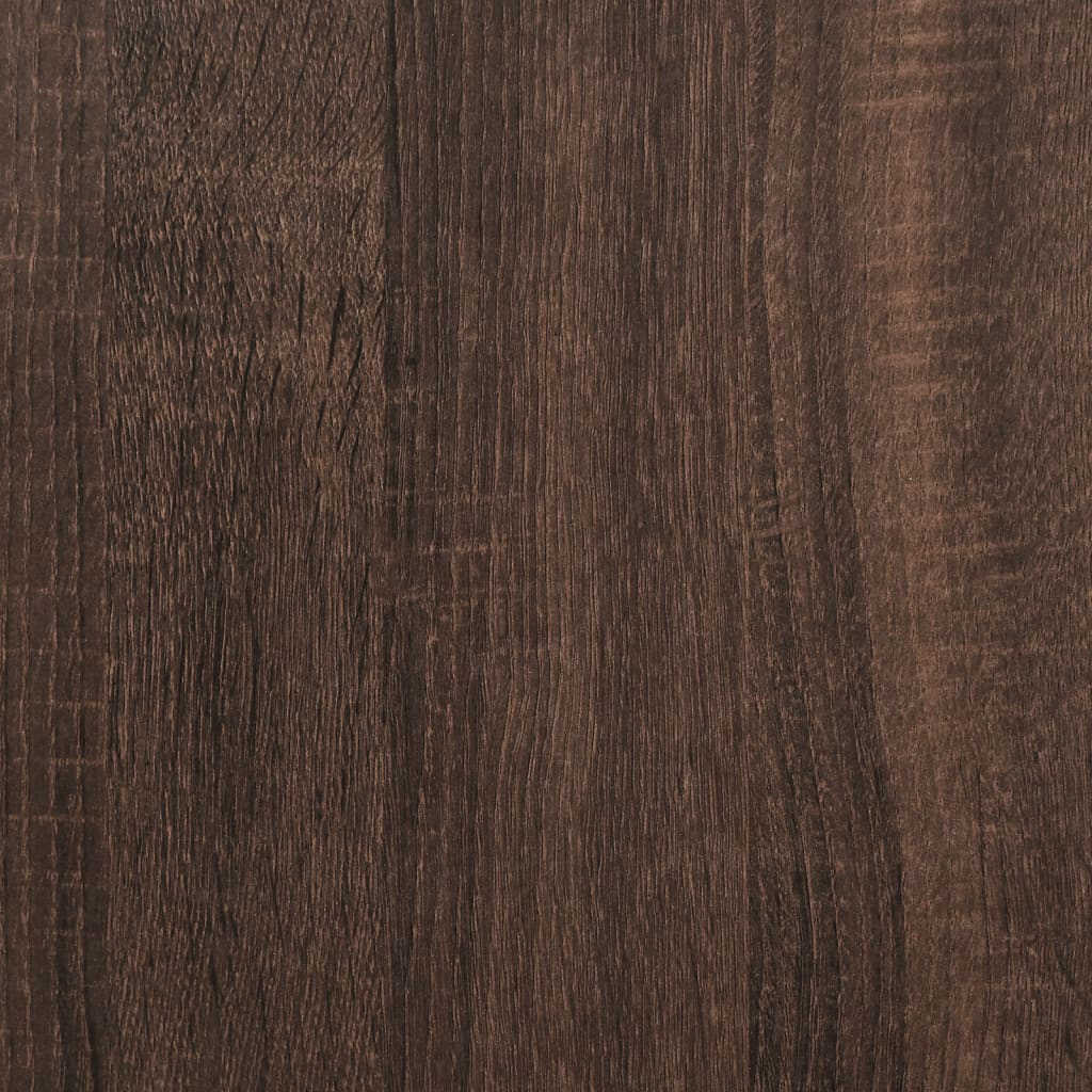 Komoda smeđi hrast 60 x 31 x 70 cm od konstruiranog drva