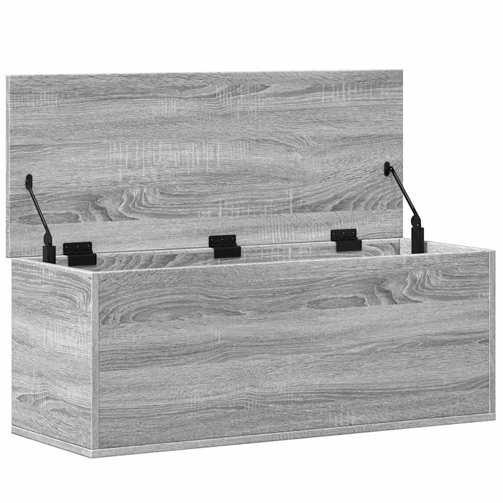 Kutija za pohranu boja hrasta 90x35x35 cm od konstruiranog drva