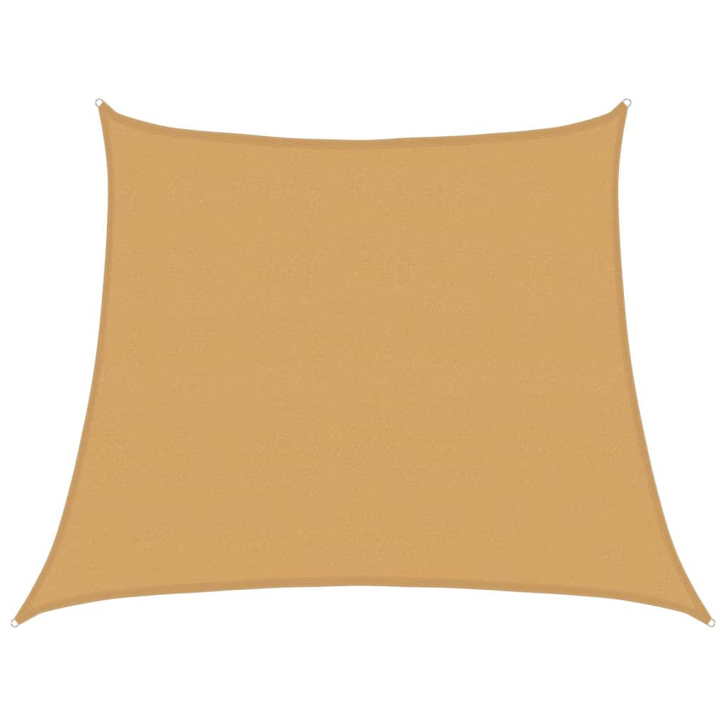 Jedro za zaštitu od sunca 160 g/m² Trapezoidni pijesak 3/4x3 m HDPE