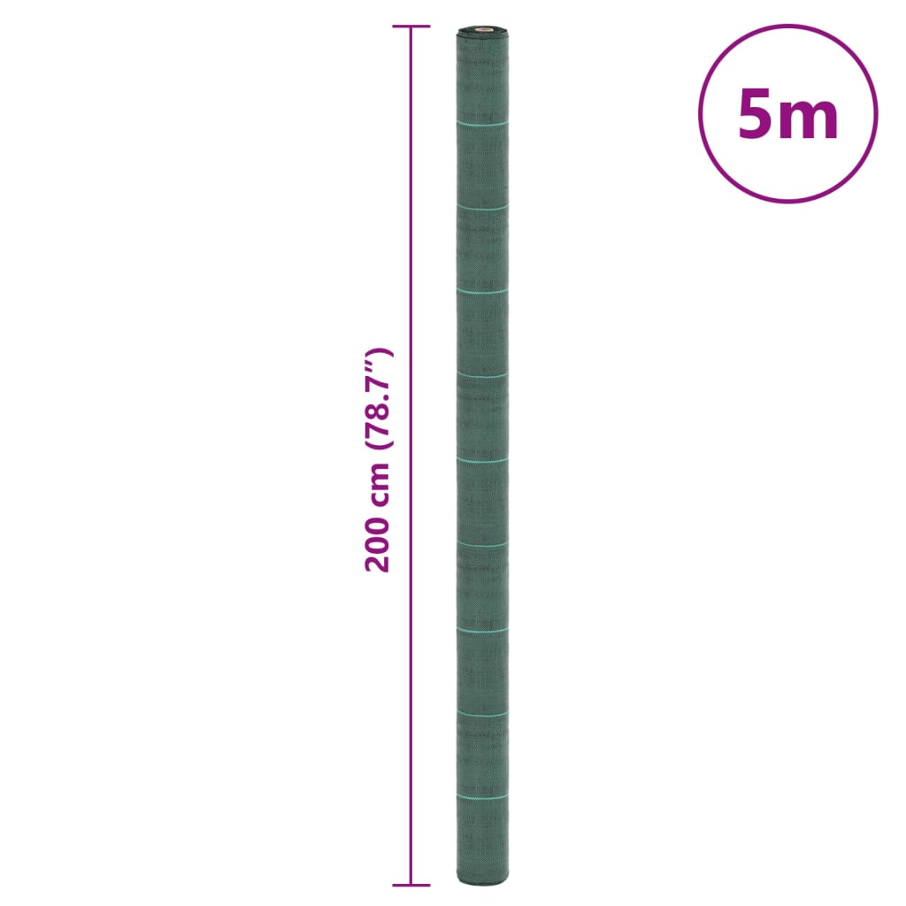 Membrana za korov zelena 2x5 m PP