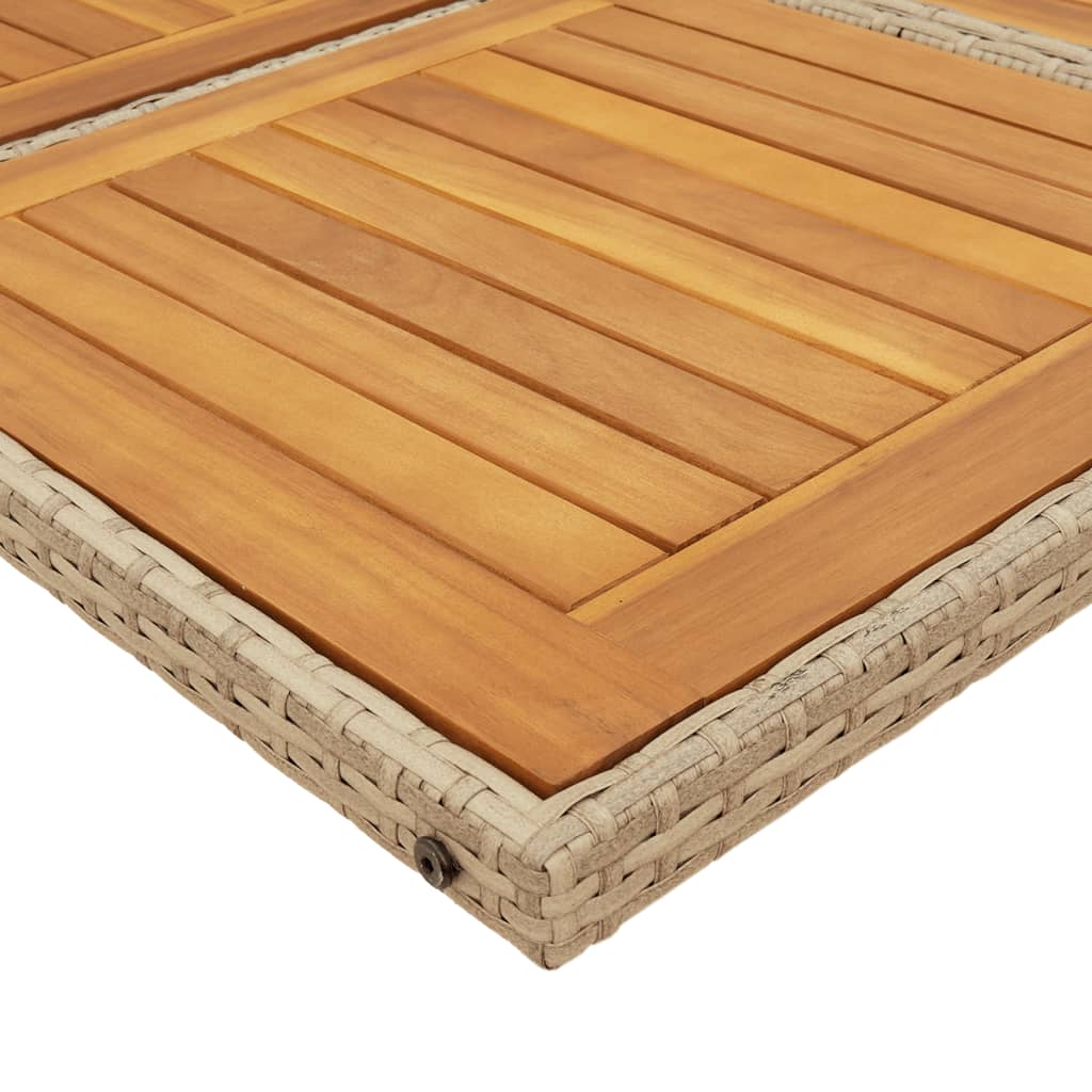 Vrtni blagovaonski set od 9 dijelova s jastucima, sivi poliratan