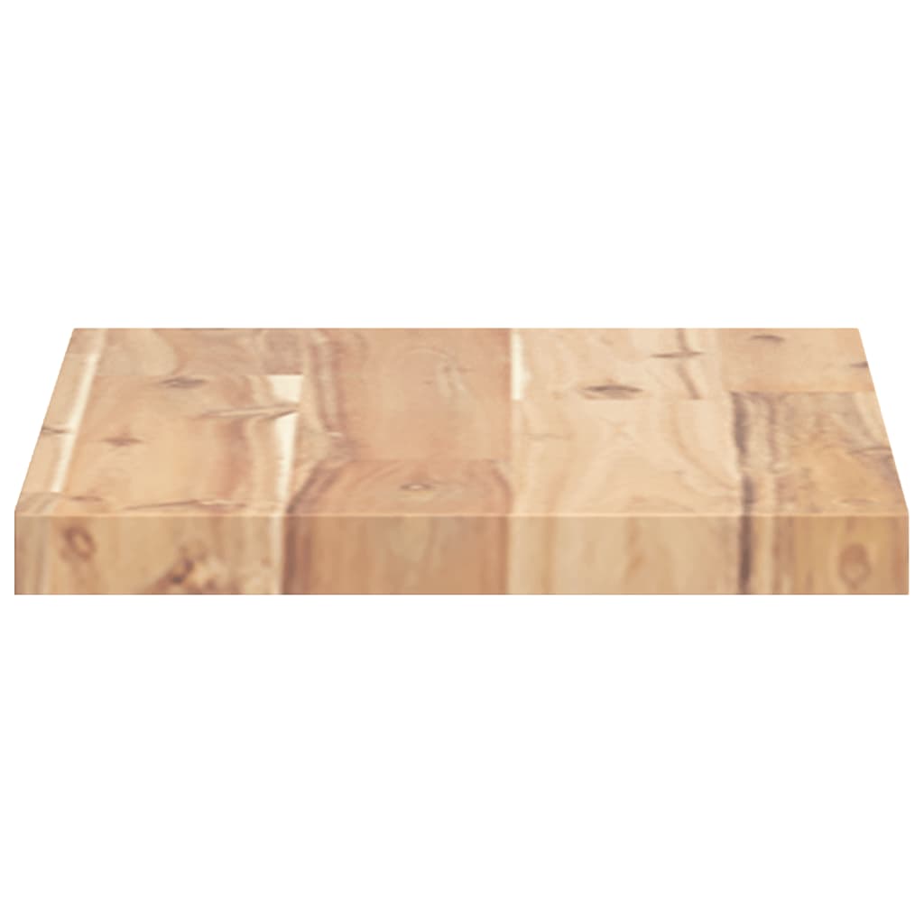 Plutajuća polica 40x20x2 cm Neobrađeno puno drvo akacije