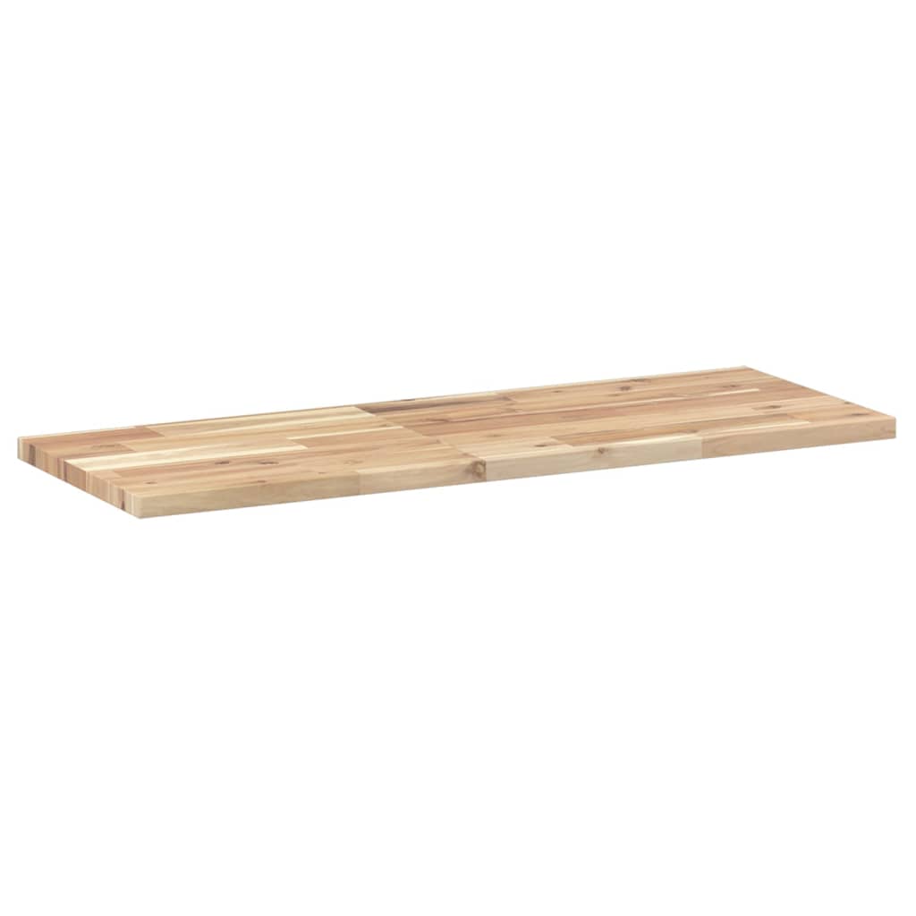 Plutajuće police 4 kom 100x30x2 cm Neobrađeno puno drvo akacije