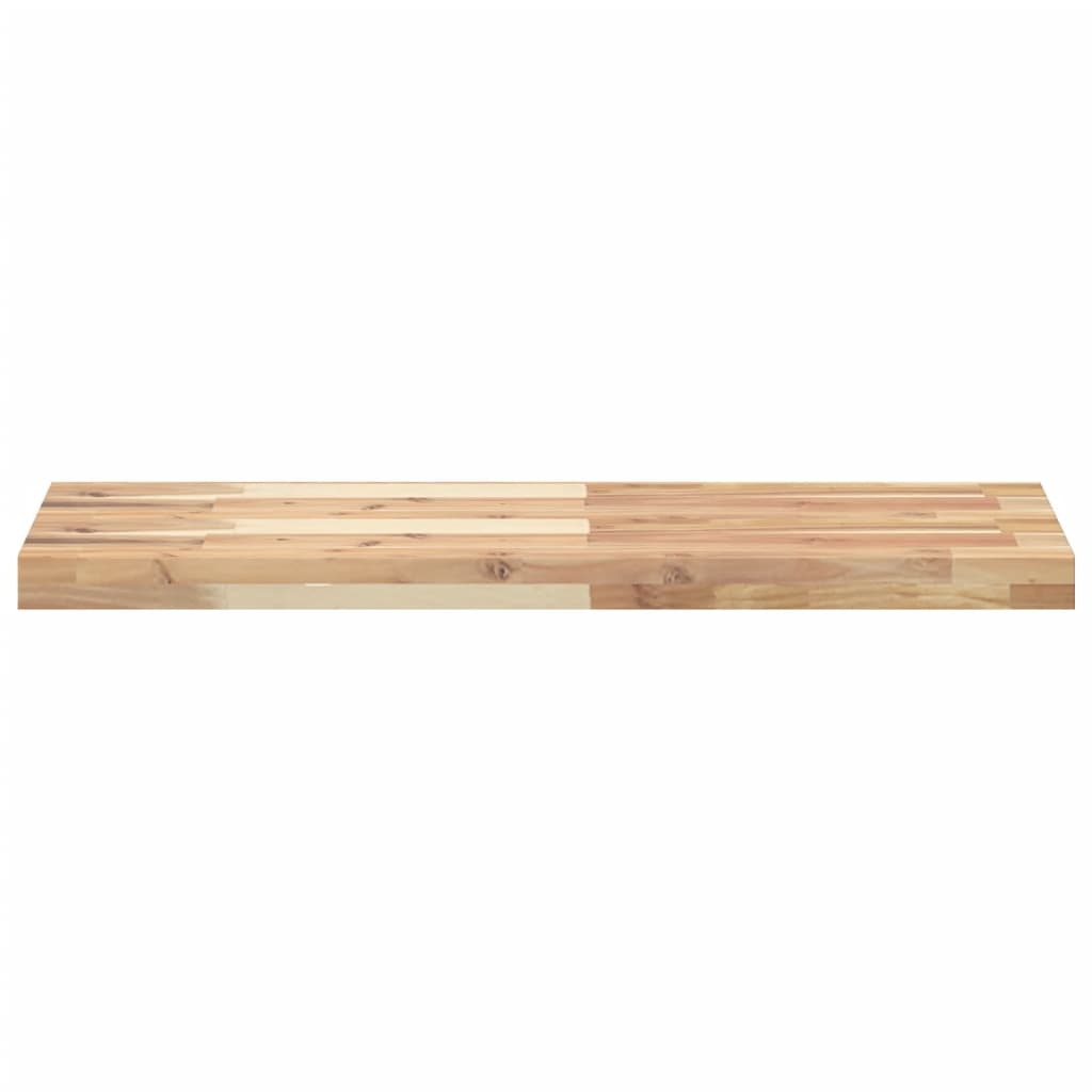 Plutajuće police 4 kom 80x30x4 cm Neobrađeno puno drvo akacije
