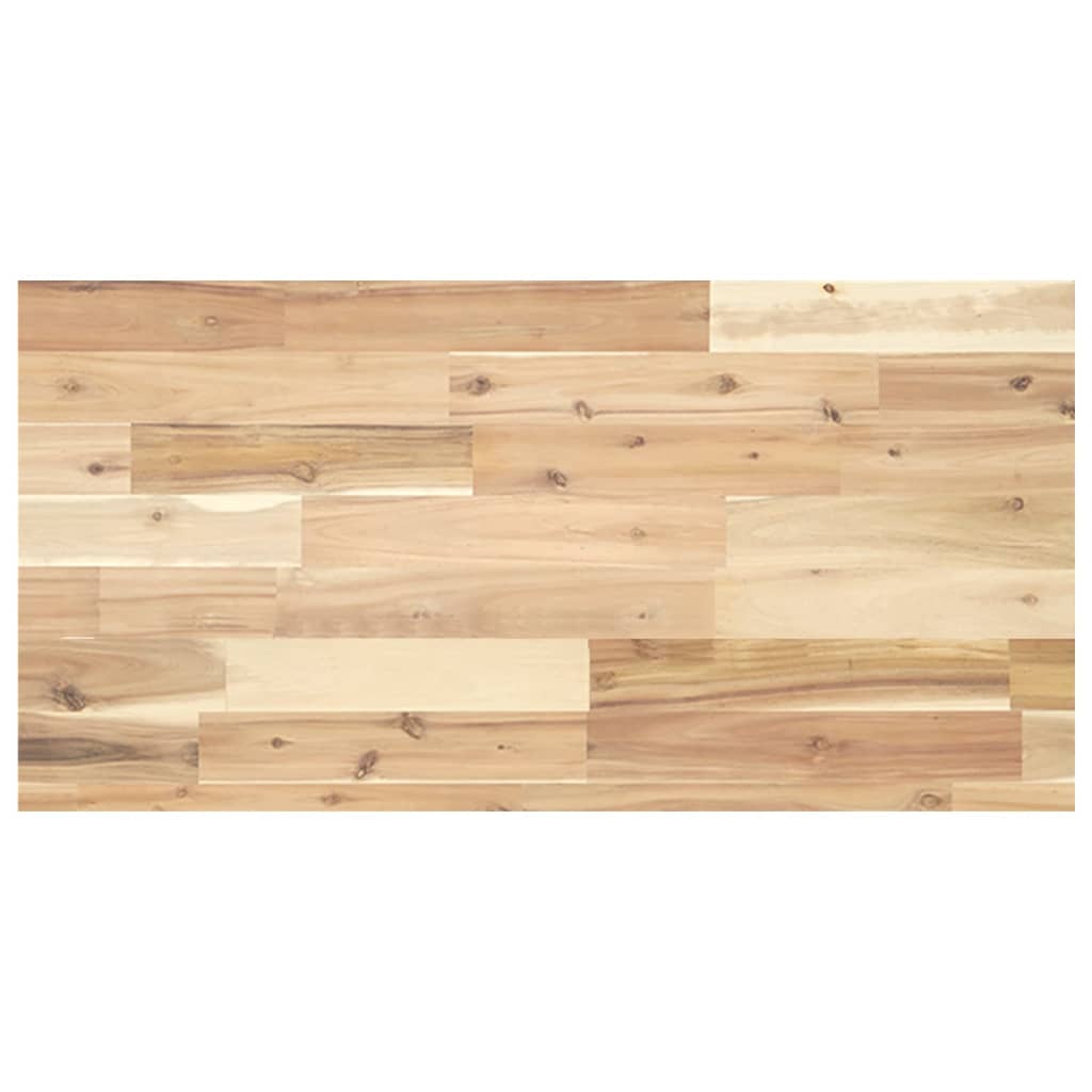 Plutajuće police 4 kom 60x40x4 cm Neobrađeno puno drvo akacije