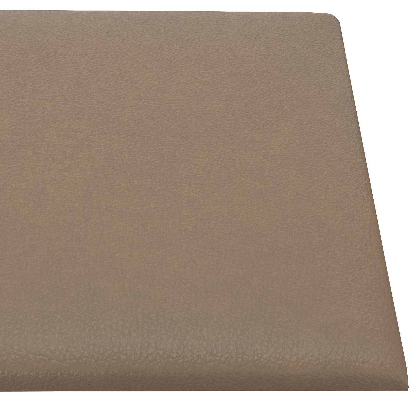 Zidna uzglavlja 12 pcs Boja cappuccina 60 x 30 cm tkanina