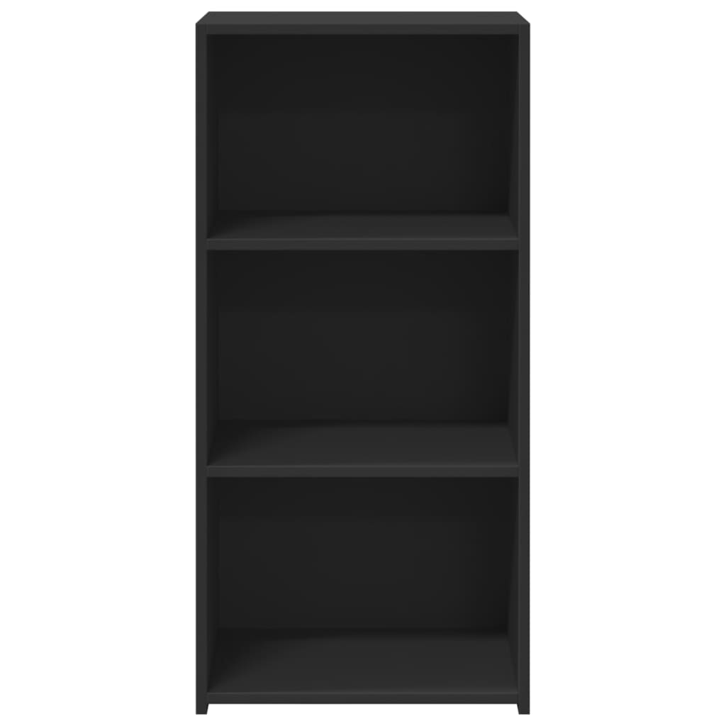 Komoda crna 45x41x93 cm od konstruiranog drva
