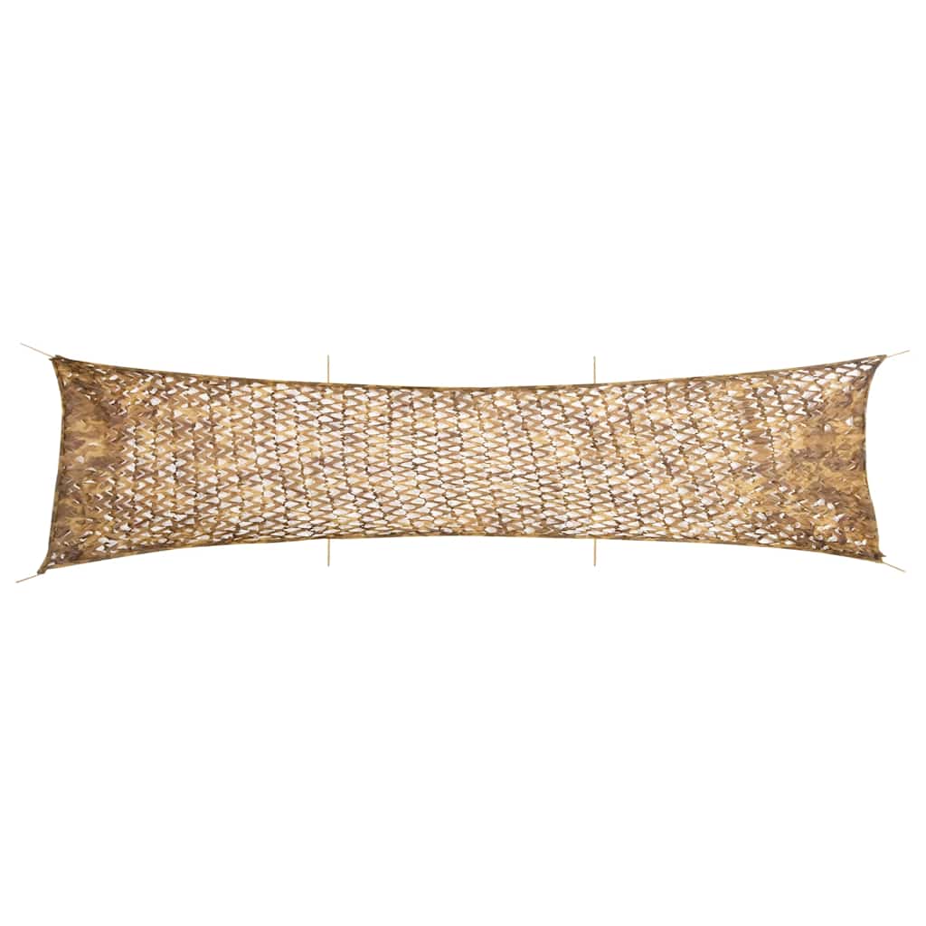 Kamuflažna mreža s torbom za pohranu 613 x 138 cm Pješčana