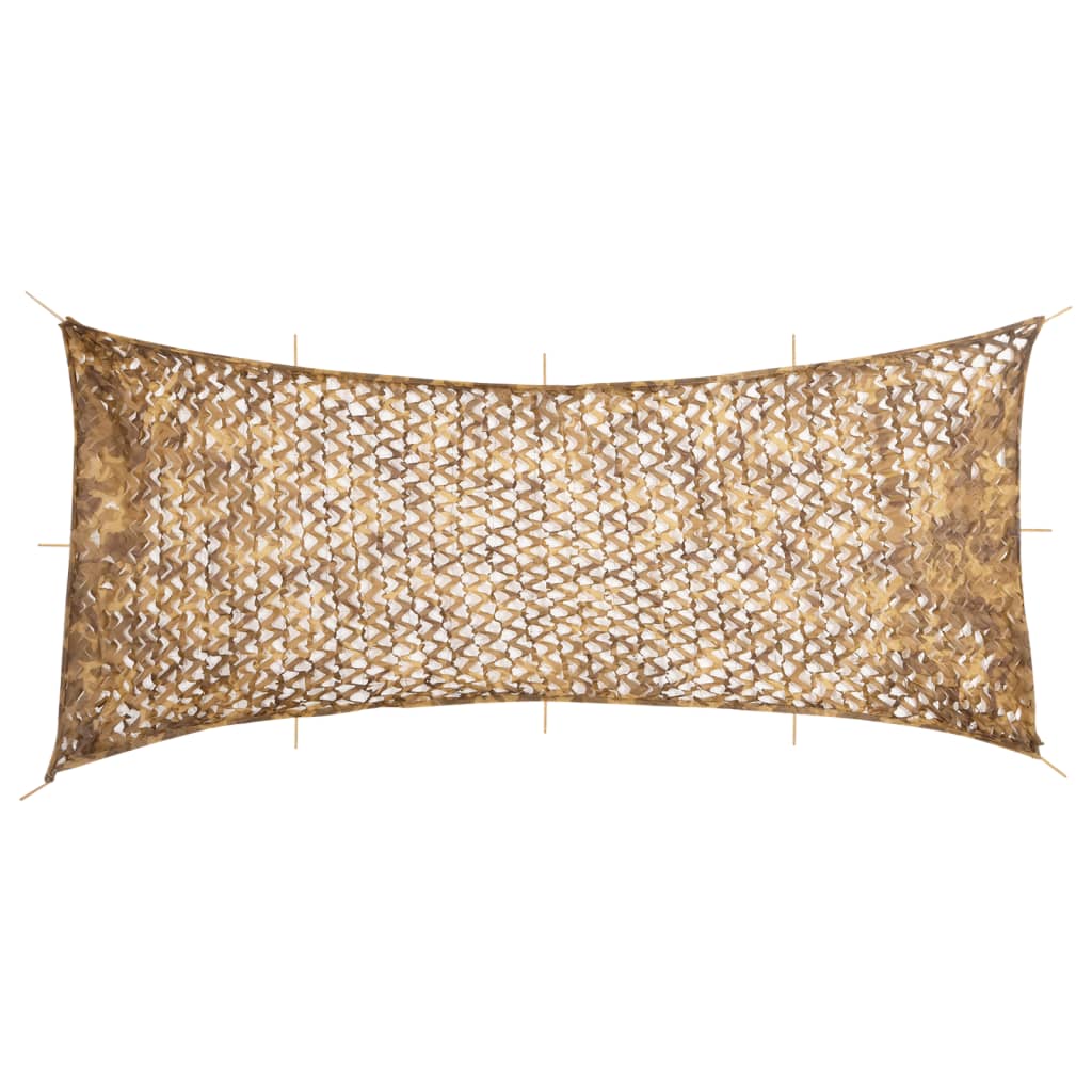 Kamuflažna mreža s torbom za pohranu 844 x 429 cm Pješčana