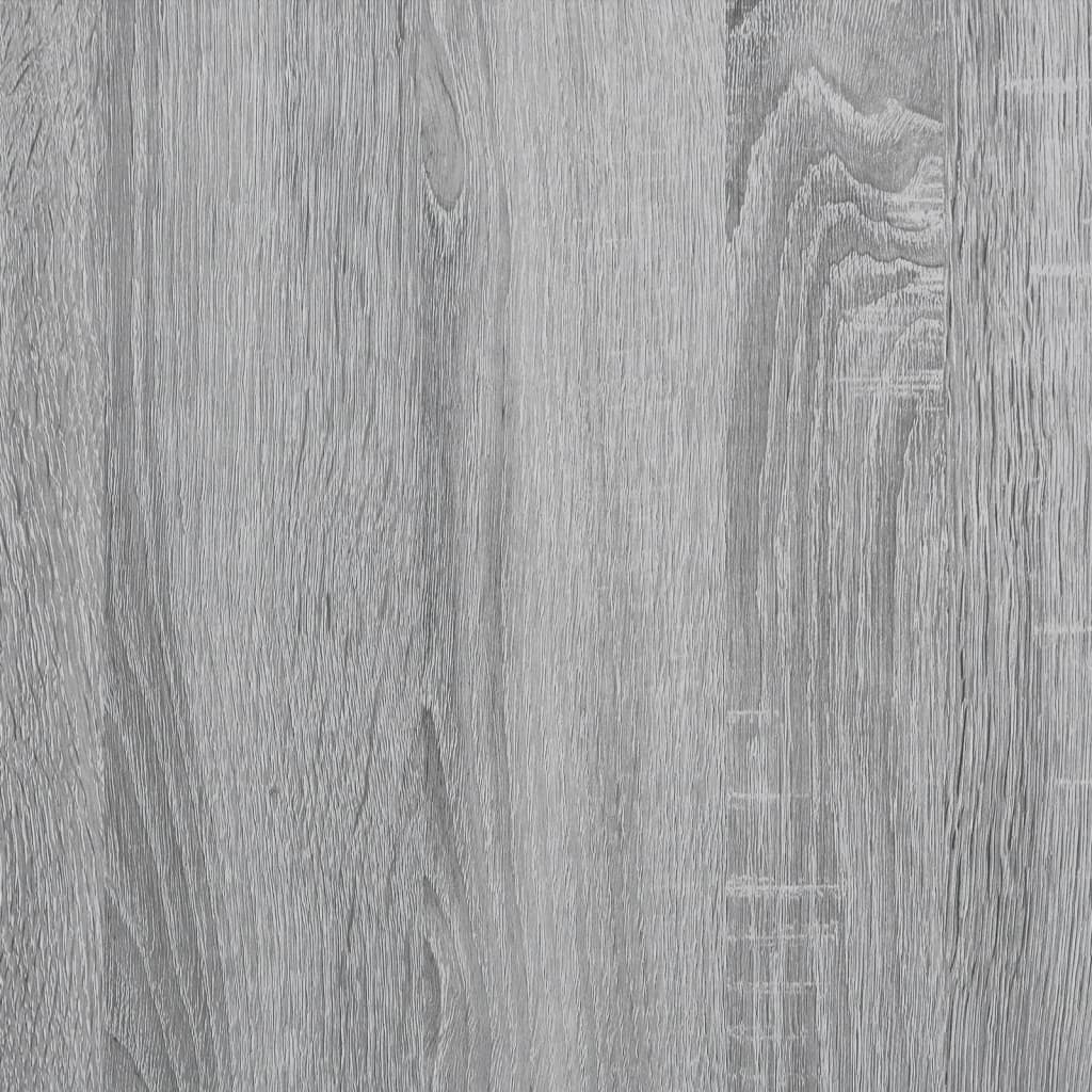 Barska kolica boja smeđeg hrasta 50x41x89 cm konstruirano drvo
