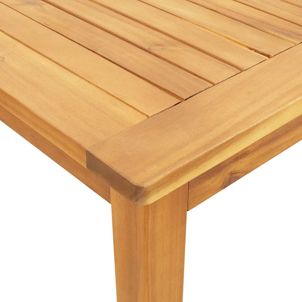 7-dijelni vrtni blagovaonski set 180x90x75 cm od masivnog bagremovog drva