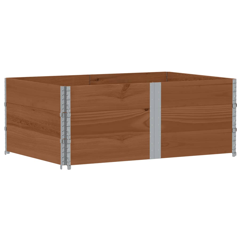 Vrtna sadilica smeđa 150x100 cm od borovine