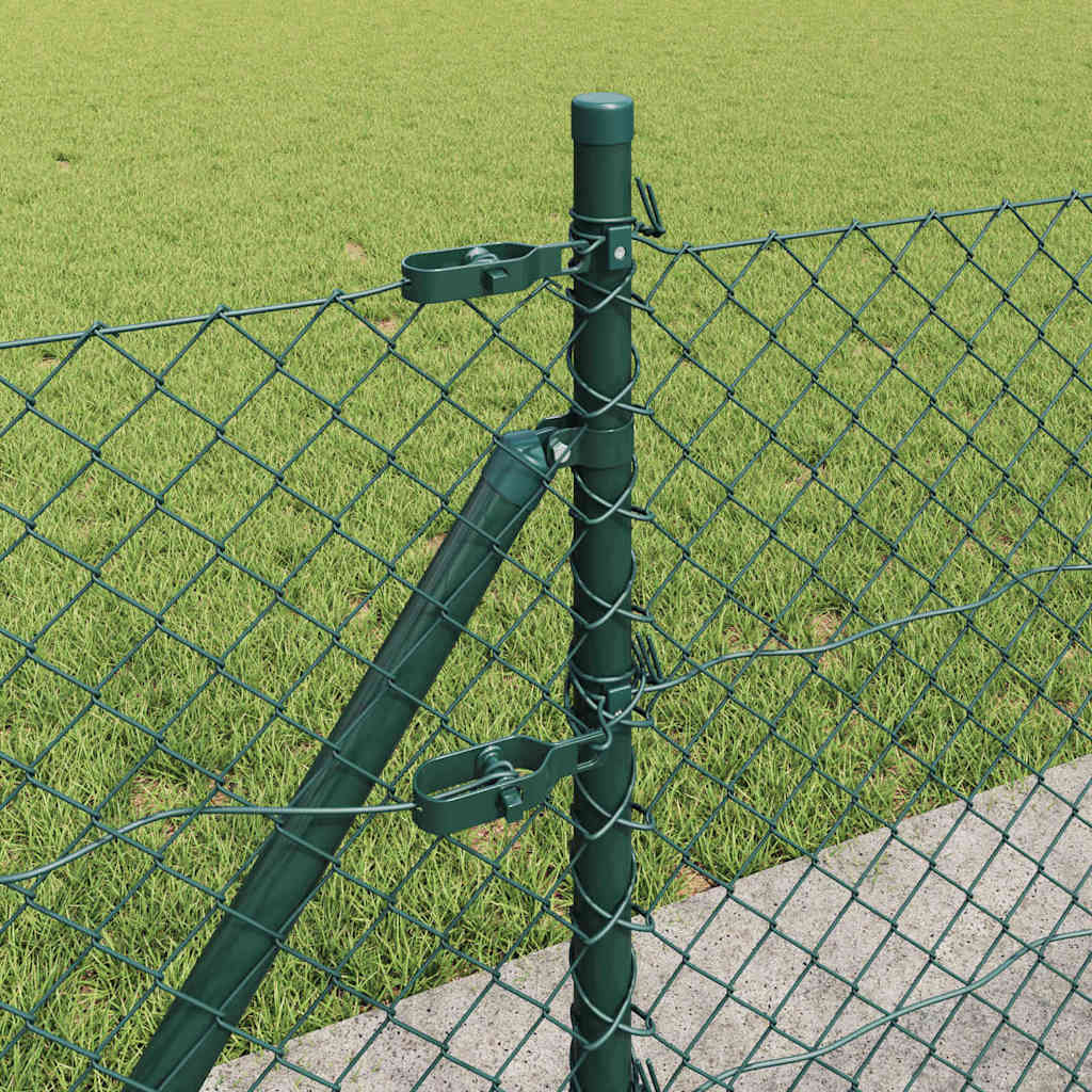 Zavareno žičano ogradno mreža s betonskom podlogom 25 x 0,6 m