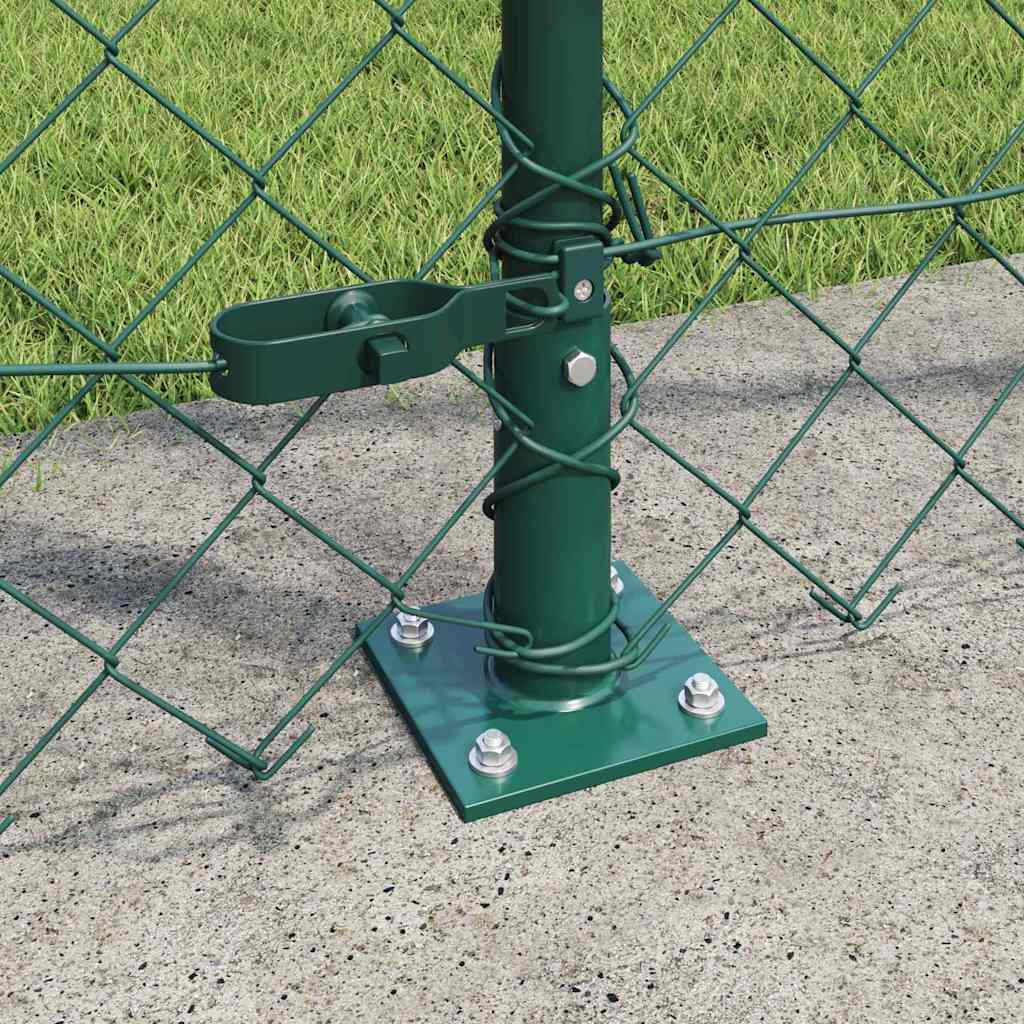 Zavareno žičano ogradno mreža s betonskom podlogom 25 x 1,4 m