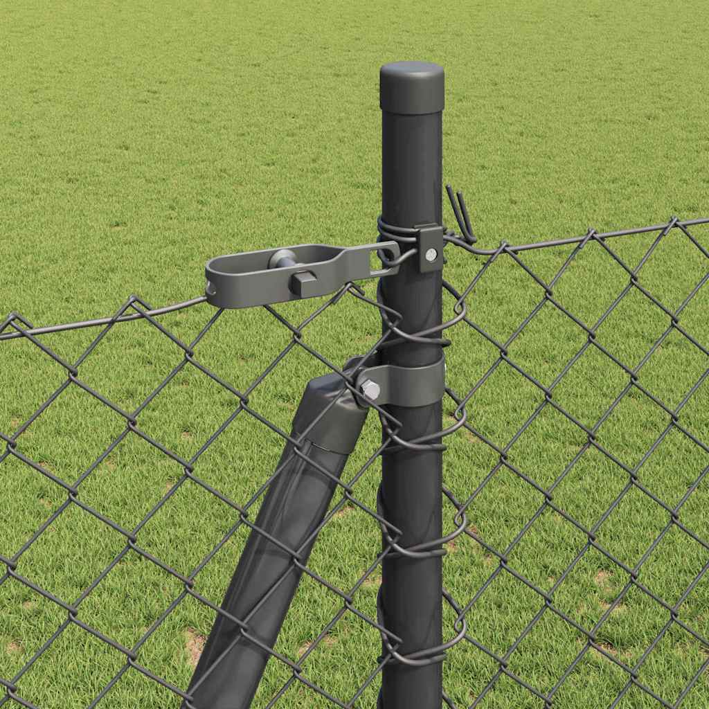 Zavareno žičano ogradno mreža s betonskom podlogom 10 x 1,5 m