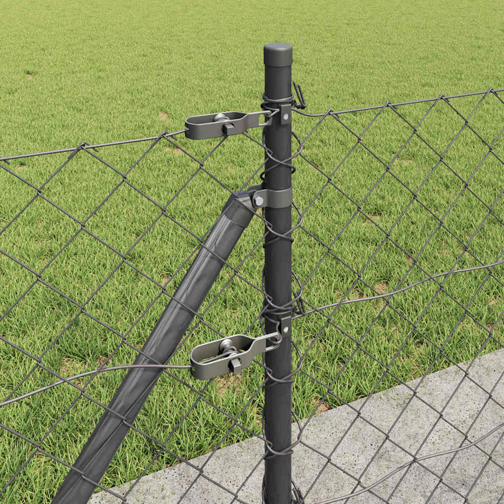 Zavareno žičano ogradno mreža s betonskom podlogom 10 x 0,4 m