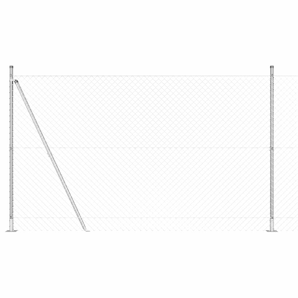 Zavareno žičano ogradno mreža s betonskom podlogom 10 x 1,5 m