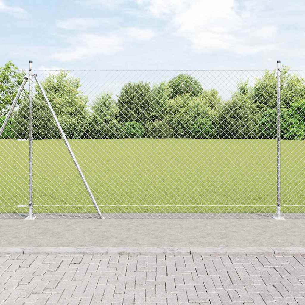 Zavareno žičano ogradno mreža s betonskom podlogom 10 x 1,6 m