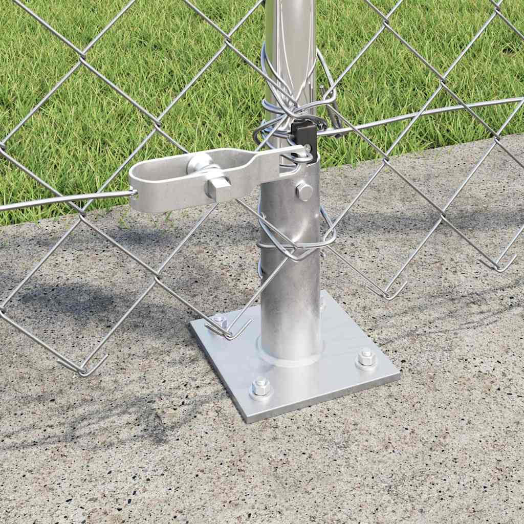 Zavareno žičano ogradno mreža s betonskom podlogom 10 x 1,2 m