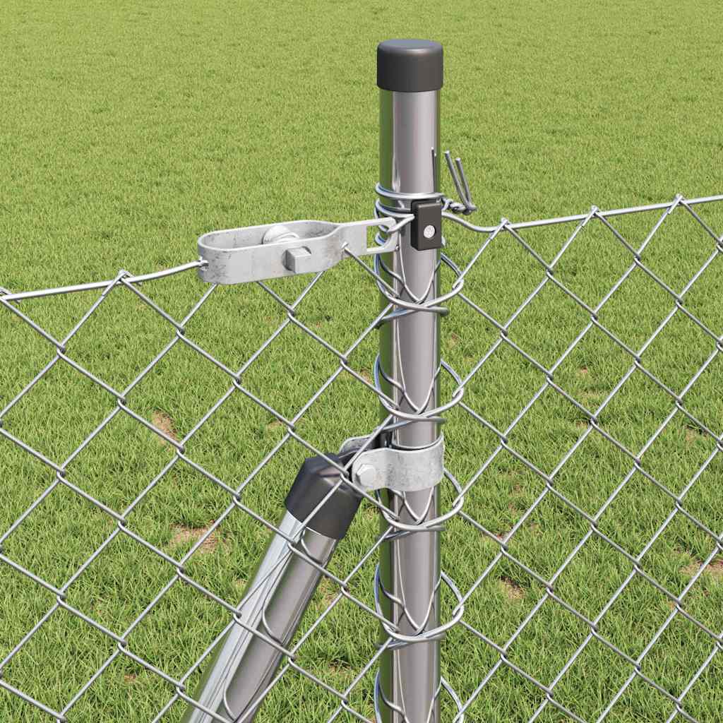 Zavareno žičano ogradno mreža s betonskom podlogom 25 x 0,8 m