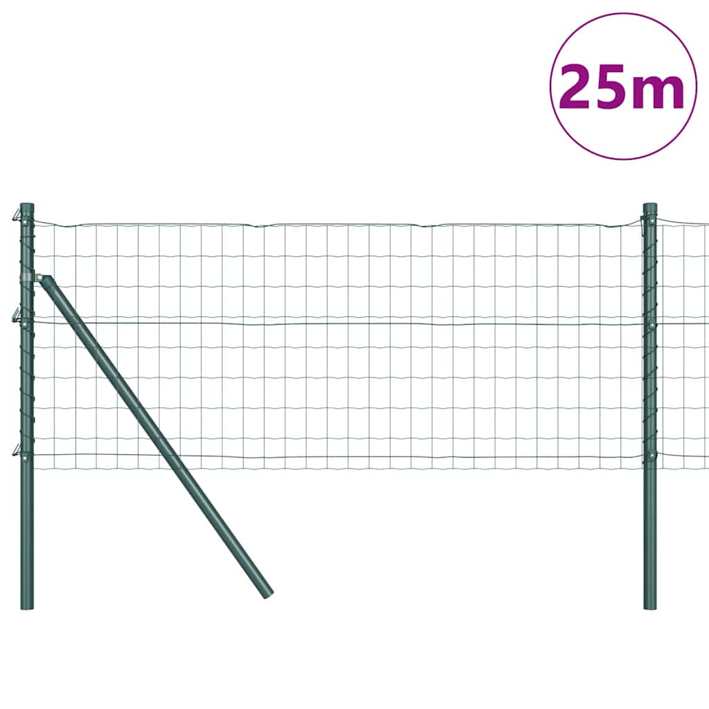 Temeljna zavarena žičana ograda 25 x 0,8 m (Š x V)