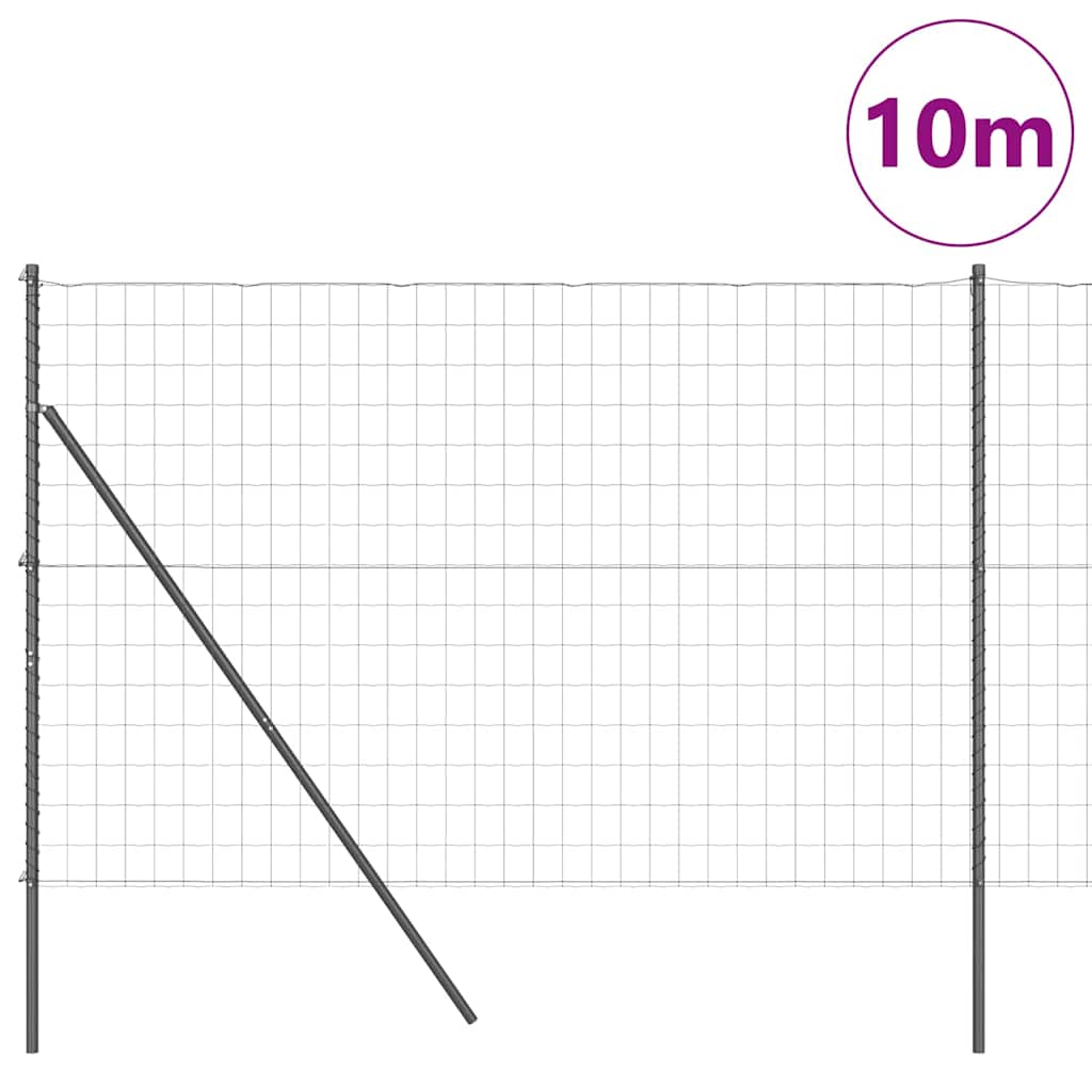 Temeljna zavarena žičana ograda 10 x 1,5 m (Š x V)
