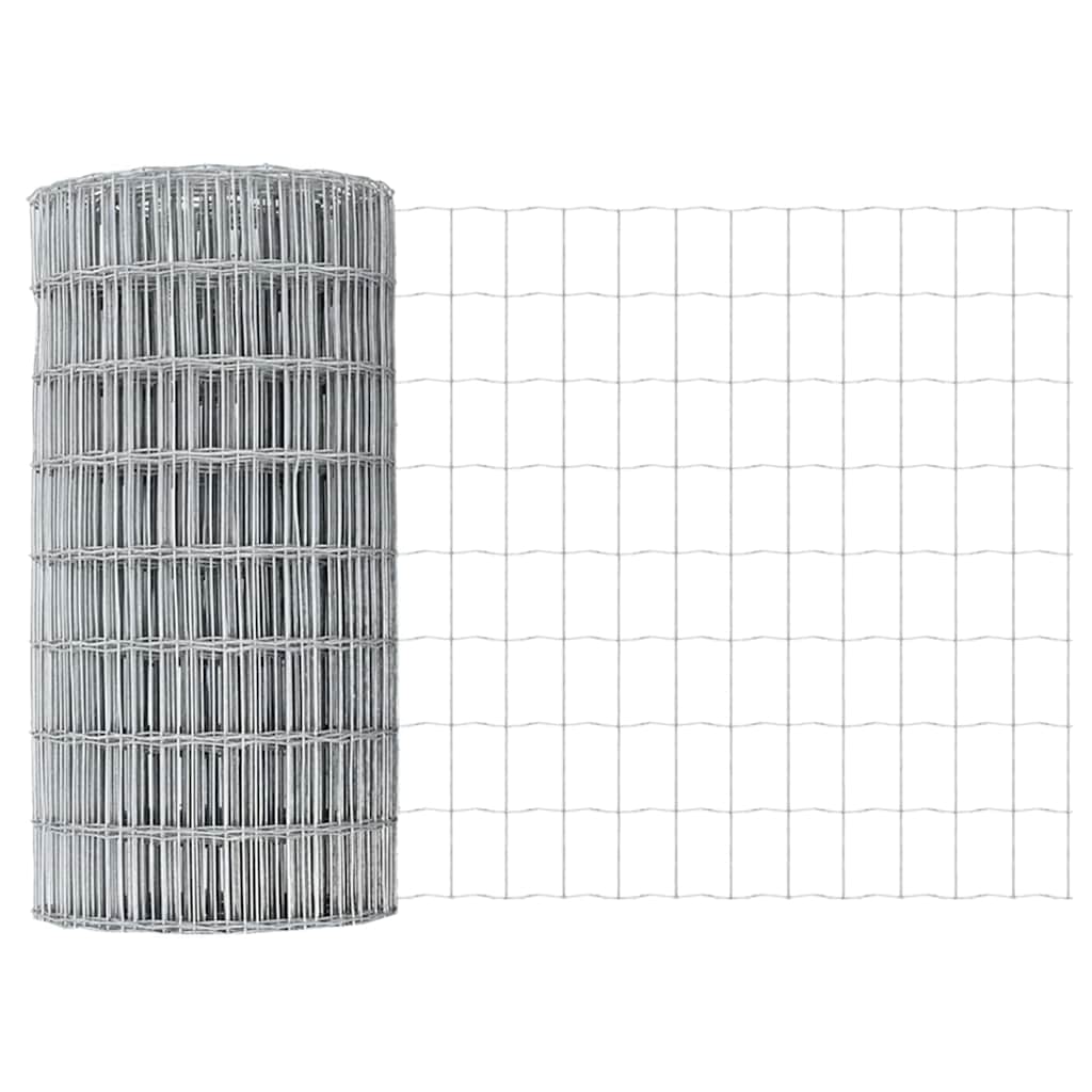 Temeljna zavarena žičana ograda 25 x 0,6 m (Š x V)