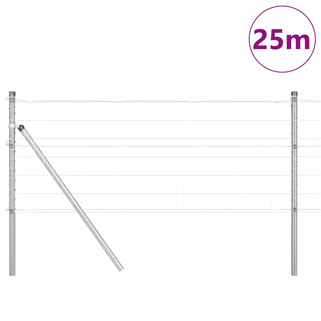 Temeljna zavarena žičana ograda 25 x 0,6 m (Š x V)
