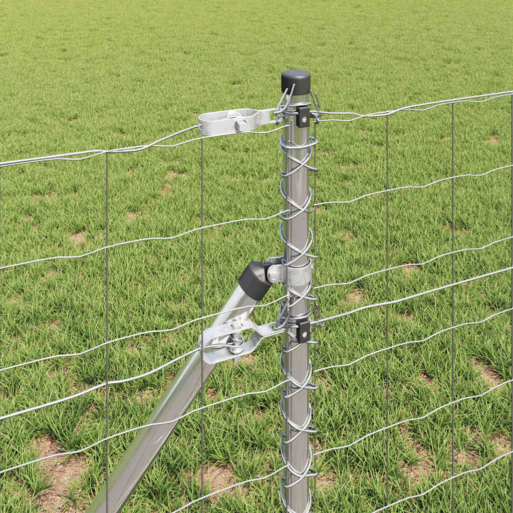 Temeljna zavarena žičana ograda 25 x 0,8 m (Š x V)
