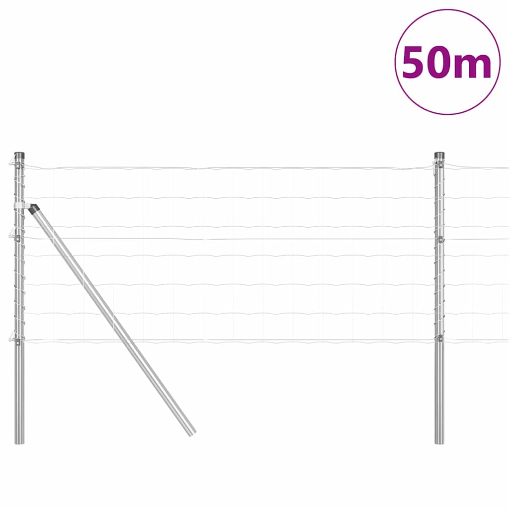 Temeljna zavarena žičana ograda 50 x 0,4 m (Š x V)