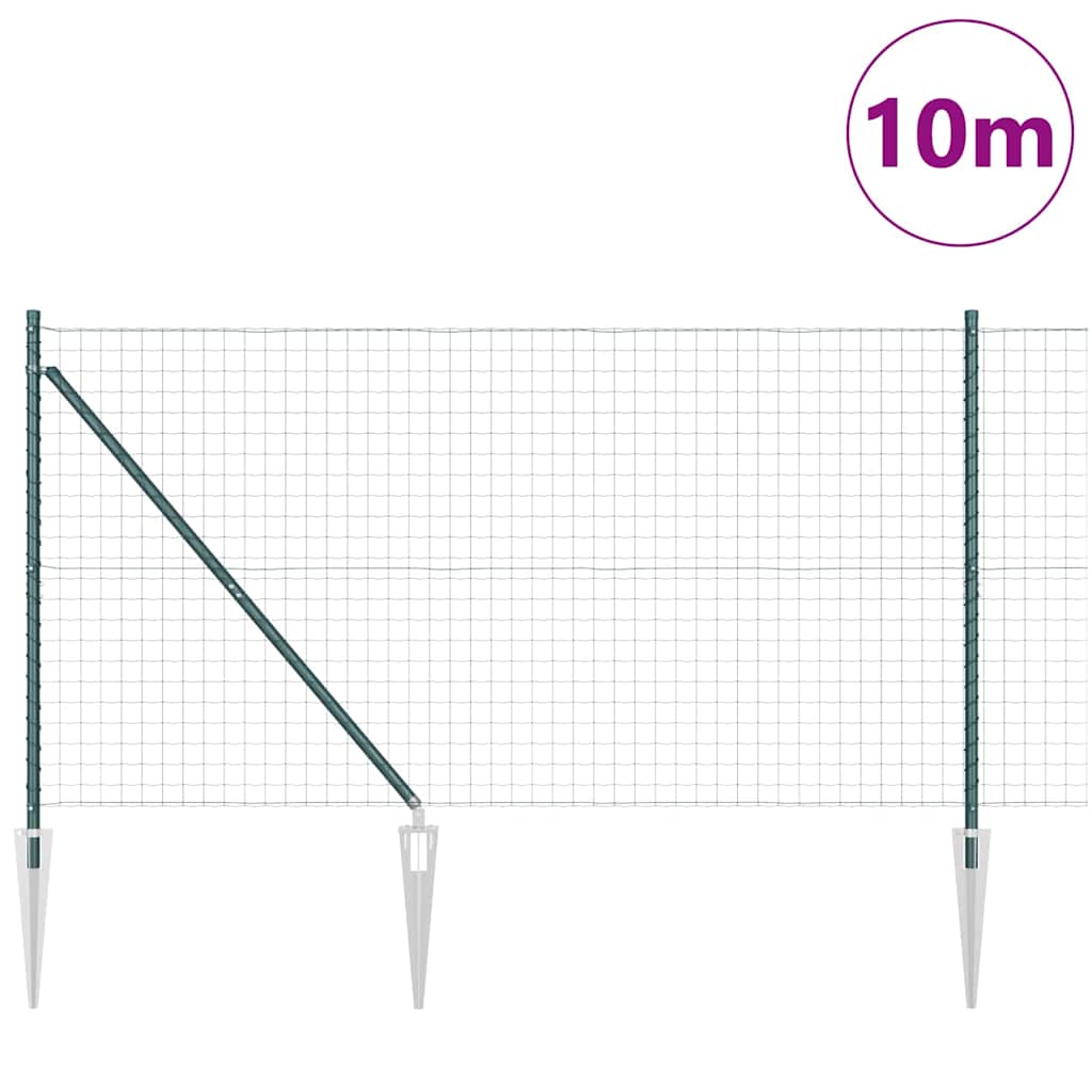 Zavareno žičano ograđivanje s bodljama 10 x 1,2 m (Š x V)