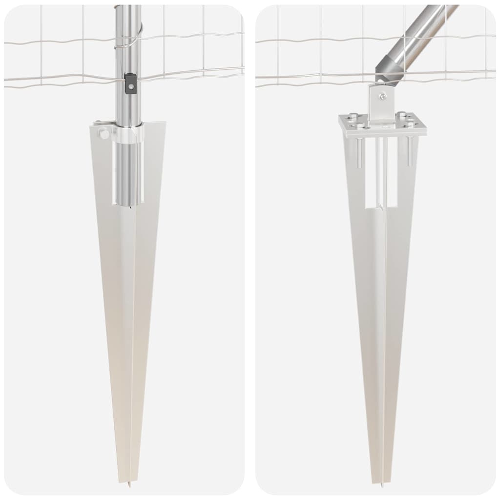 Zavareno žičano ograđivanje s bodljama 10 x 1,2 m (Š x V)