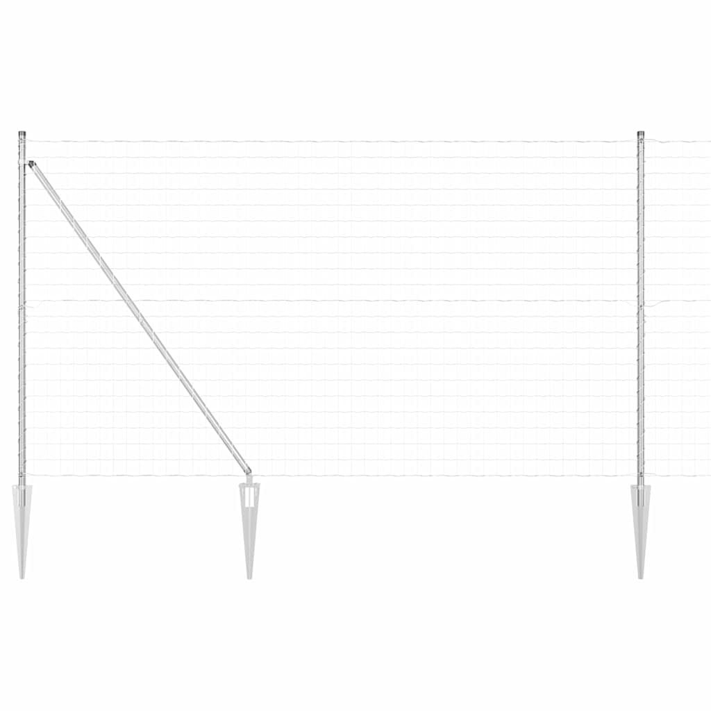 Zavareno žičano ograđivanje s bodljama 10 x 1,5 m (Š x V)