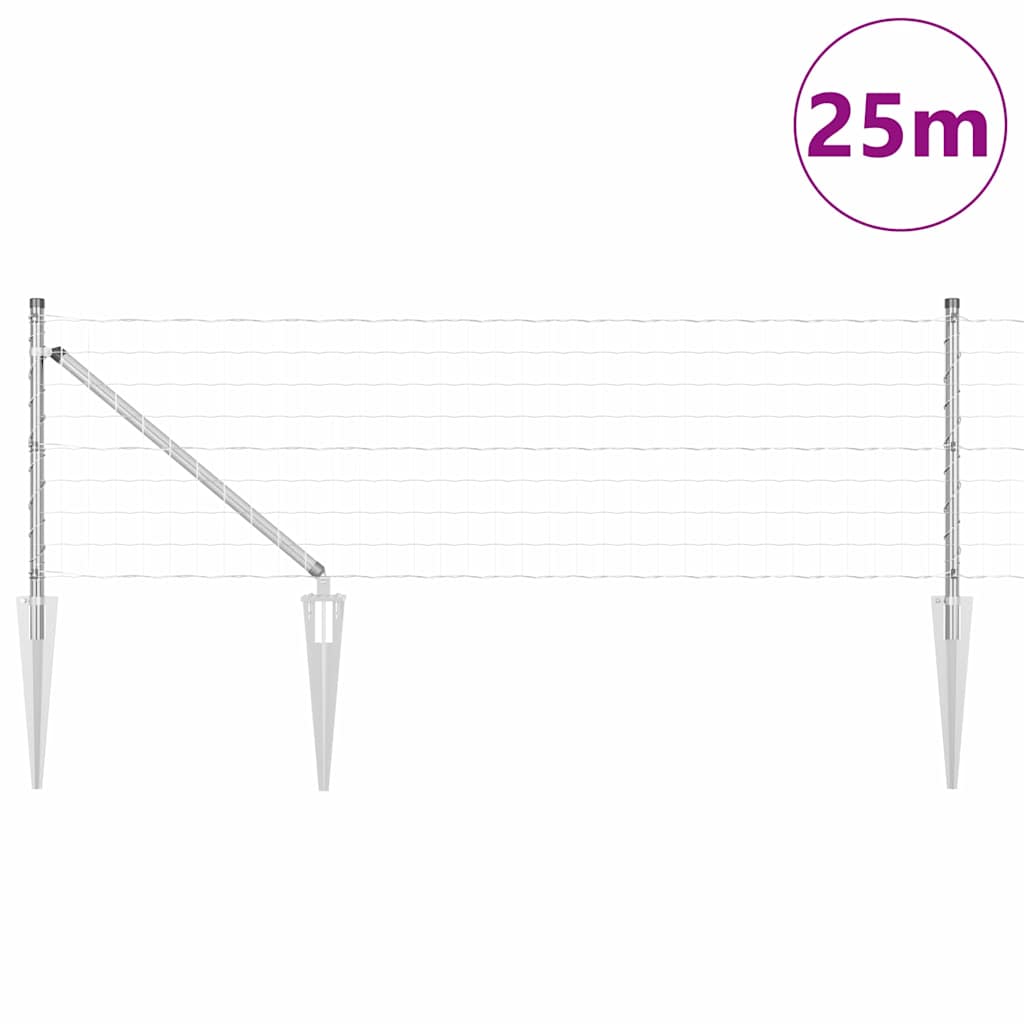 Zavareno žičano ograđivanje s bodljama 25 x 0,4 m (Š x V)
