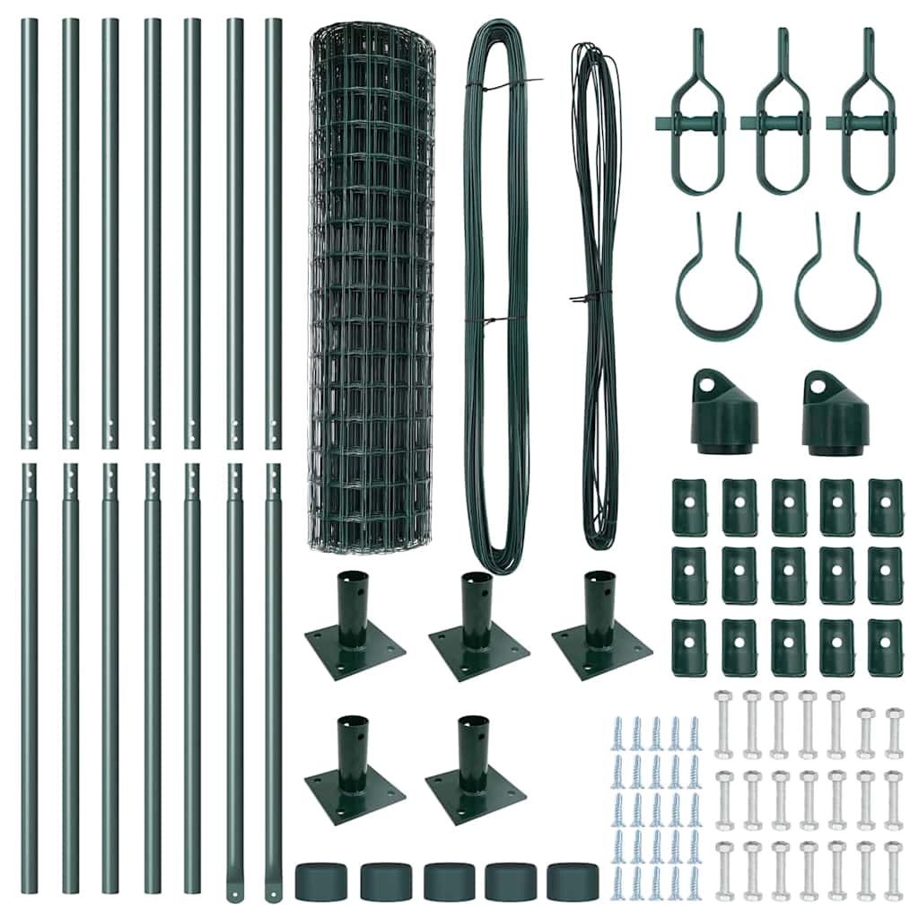 Zavareno žičano ogradno mreža s betonskom podlogom