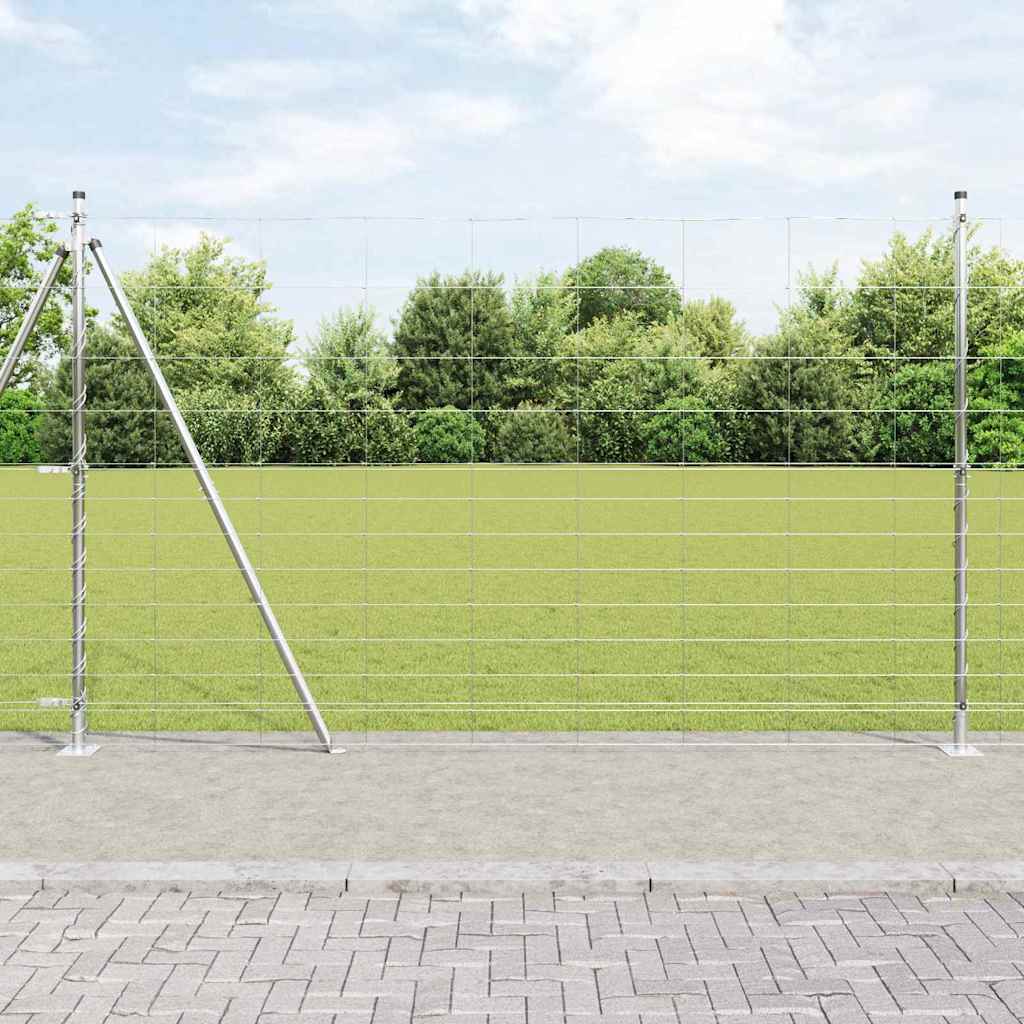 Zavarena žičana ograd s betonskom bazom 25 x 1,5 m (Š x V)