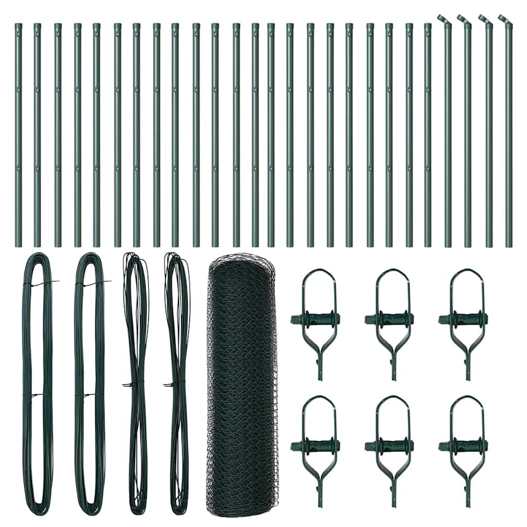 Temeljna zavarena žičana ograda 50 x 0,5 m (Š x V)