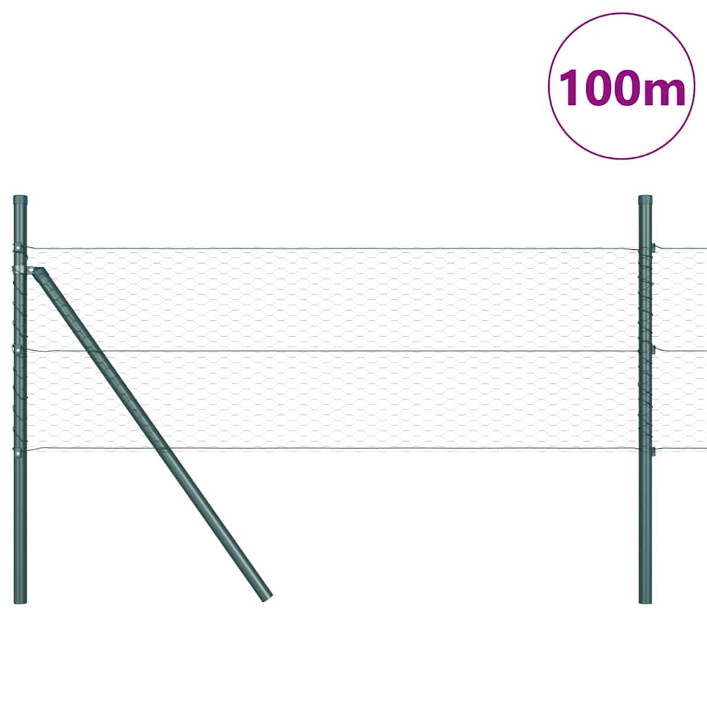 Temeljna zavarena žičana ograda 100 x 0,5 m (Š x V)